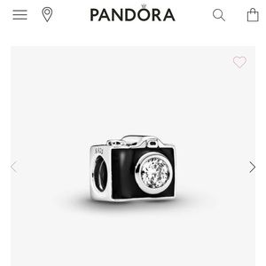 Camera Pandora charm